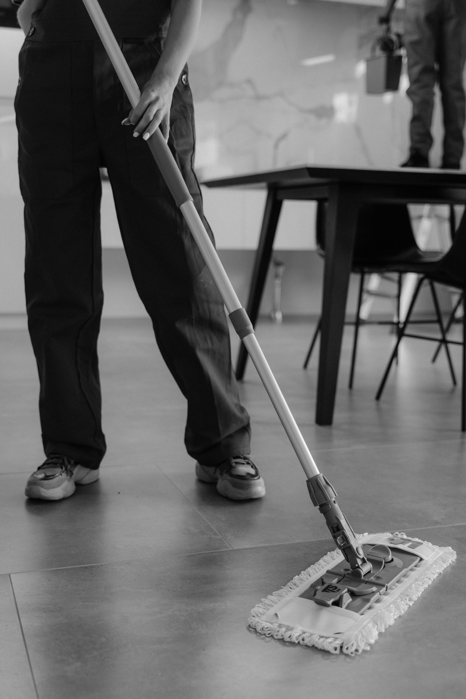 Detailed, careful floor cleaning